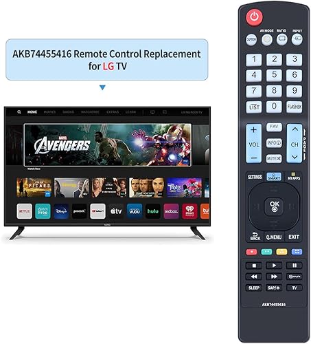 Miniatura 2 de AKB74455416 Reemplazo remoto aplicable para LG TV 32LF580B 50LF5800 55LF5800 50LF6100 55LF6100 60LF6100 50LF6090 40LF6300 65LF6300 32 ES x 42L F6500