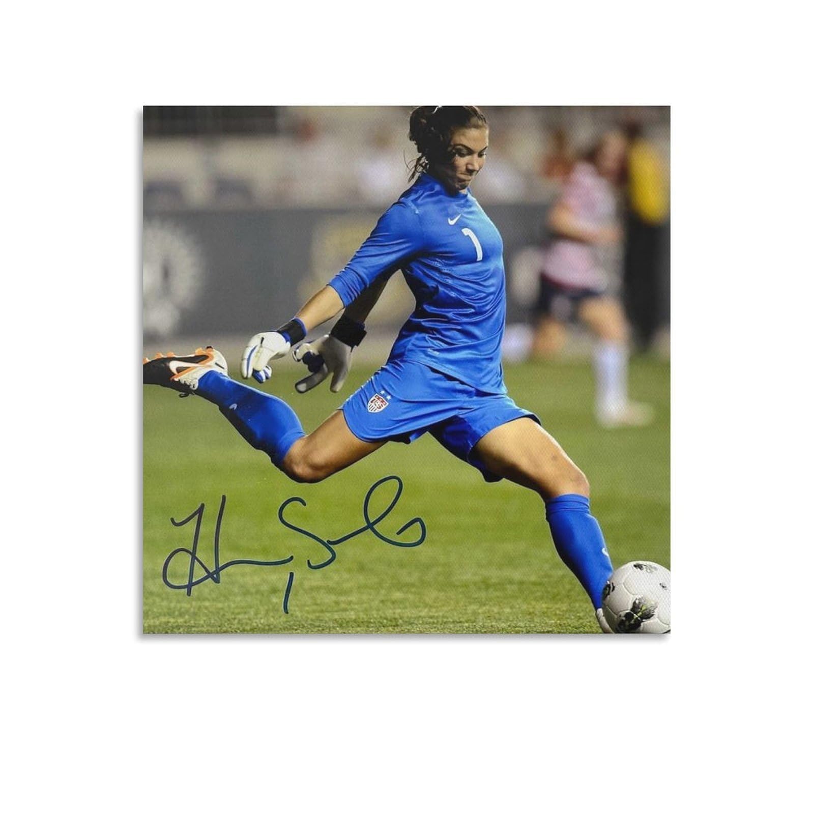 FCOIN Hope Solo Canvas Poster Artworks Picture Print Poster Wall Art Painting Canvas Decor Home Posters 28x28inch(70x70cm)