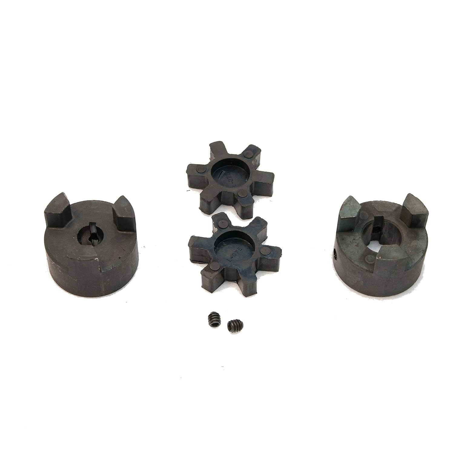 LO75 Lovejoy 3-Jaw Coupler Set: 1/2 & 3/4 w/Extra Spider