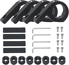 4 Set 19-32MM Light Bar Mount Kit, Universal work Light Tube Clamp, Mounting Bracket Bull Bar Pipe, Light Bar Mount Kit, bracket clamp, bracket light, tube clamp, car motorcycle bracket.