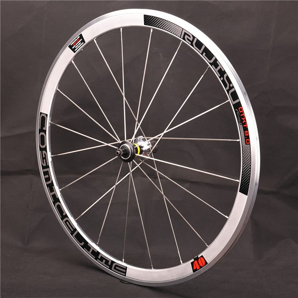 Koła rowerowe 700C, piasty z włókna węglowego, felgi ze stopu aluminium, koła wyścigowe 40 mm, 20 otworów, szybkie blokowanie, kompatybilne z przekładniami 8/9/1