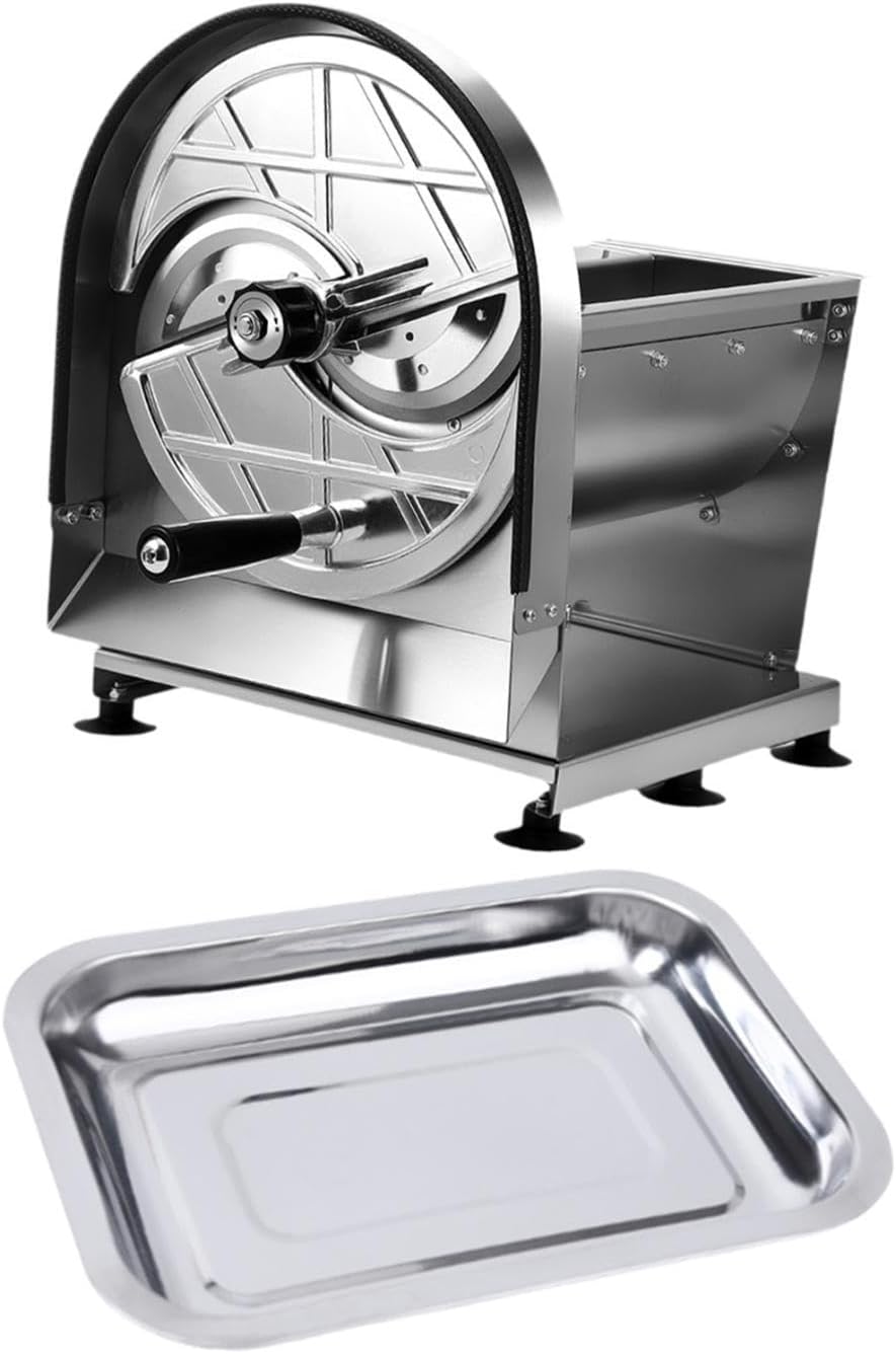 Commercial Vegetable Fruit Cutter Multipurpose Vegetable Slicing Tool for Slicing Fruit Cabbage, C with Spare Blades