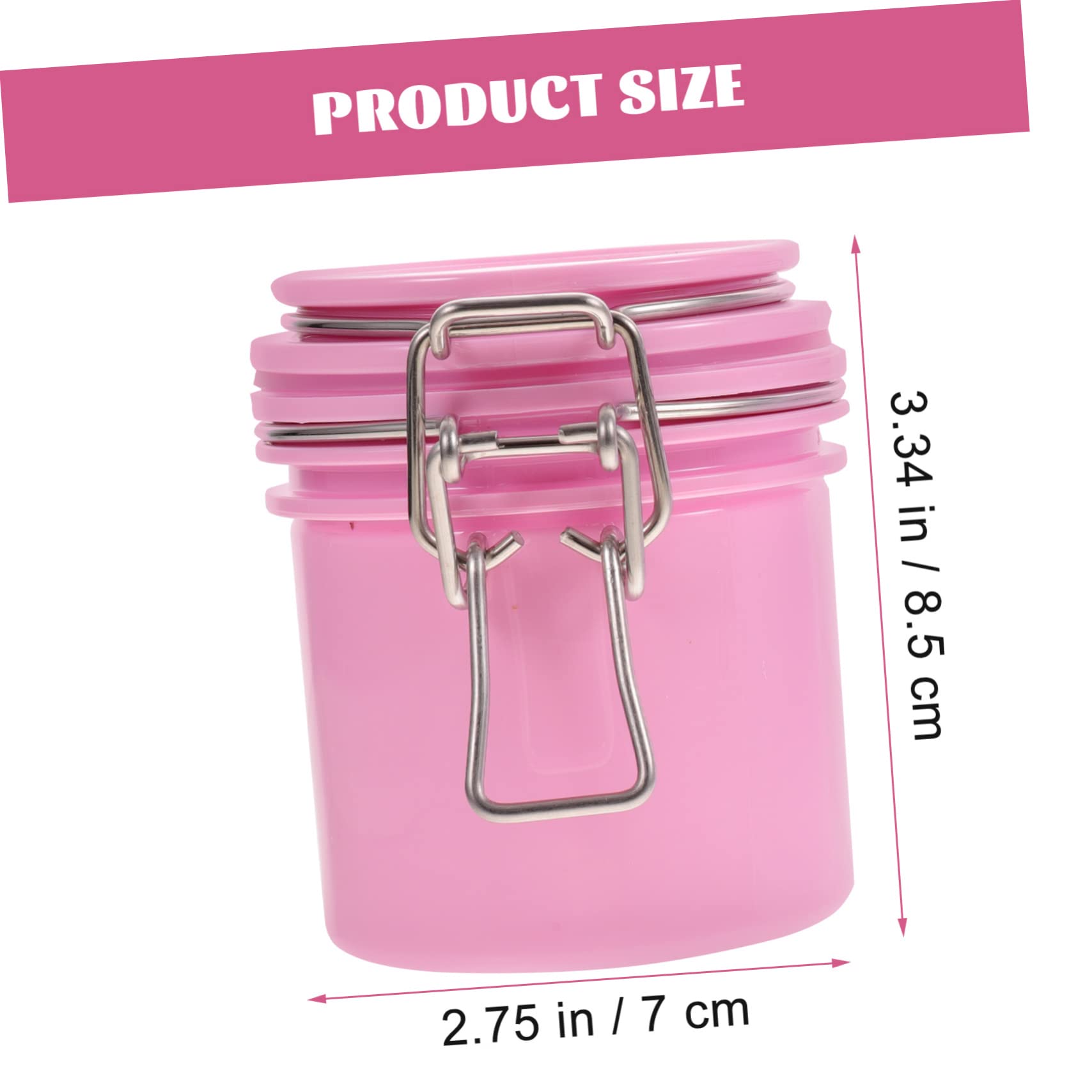 NOLITOY Eyelash Storage Tank Lash Case Sealing Jar for Eyelash Extension Glues Durable Compact