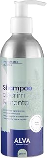 Shampoo Cabelos Mistos e Oleosos - Alecrim e Menta Alva 250ml