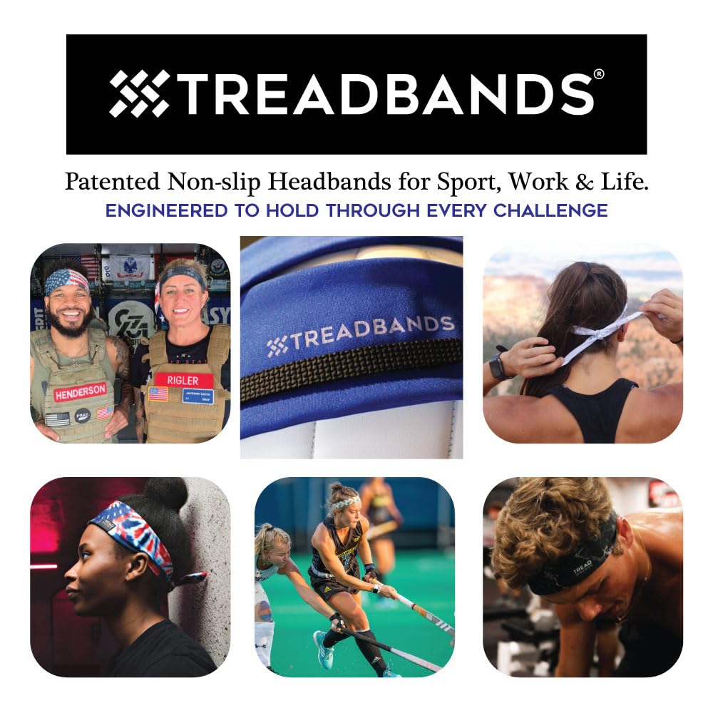 Amazon.com: TreadBands All Terrain Tieback Non Slip Headband