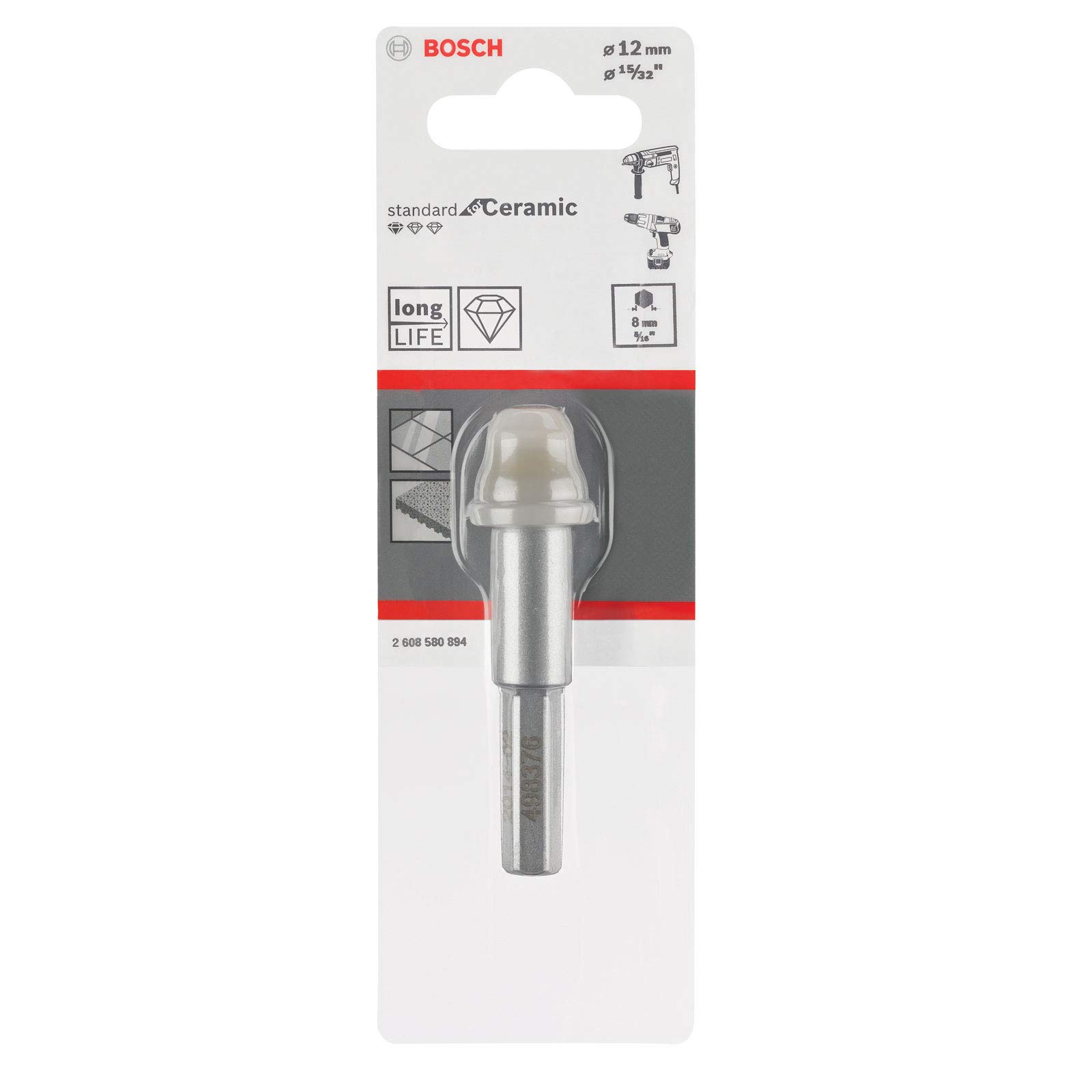 Bosch – Diamant trocken HSS Standard for Ceramics, 14 x 33 mm 87520429
