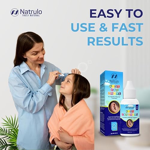 Miniatura 7 de Natrulo - Gotas naturales para los oídos para tratamiento de infecciones de oído para niños, gotas de aceite orgánico para niños, alivia dolores de