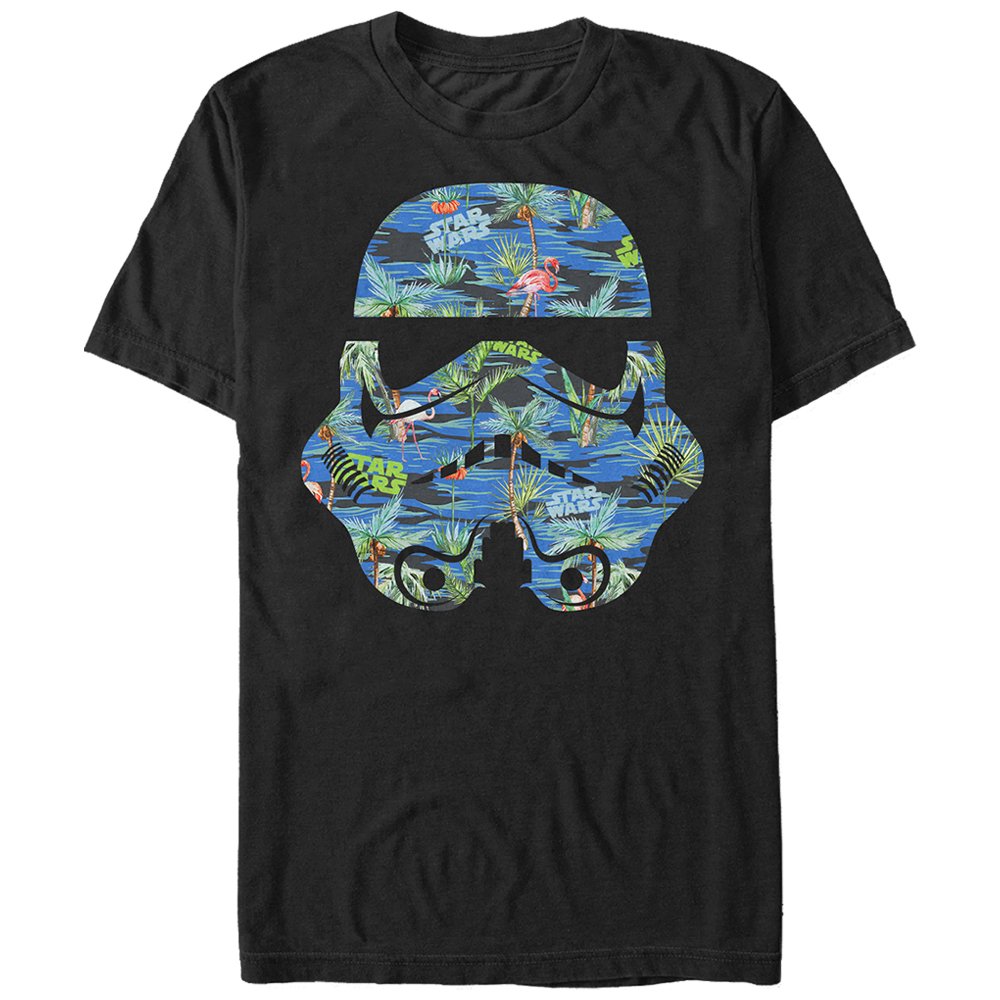 STAR WARSMen's Hula Helmet Graphic T-Shirt