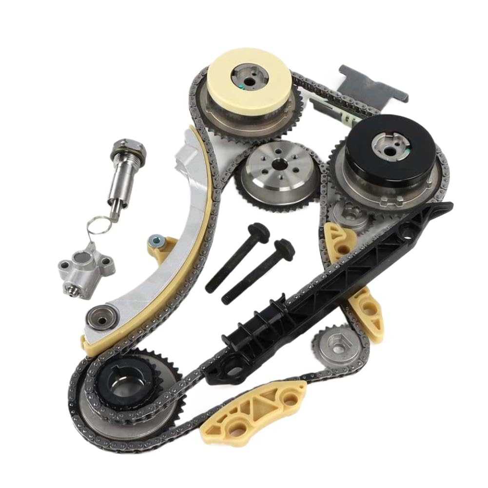 Kit catena di distribuzione con ingranaggio attuatore solenoide VCT 90537632 24424758 12608580 compatibile con GM 2.2L 2.4L 2384CC 145CID