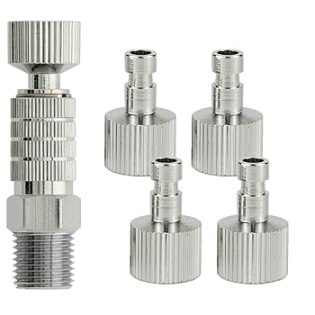 エアジェルのコンプレッサー、エアブラシ、クイックジョイント　エアジェル基本セット Amazon.co.jp: エアブラシ クイックジョイント ワンタッチ 1/8