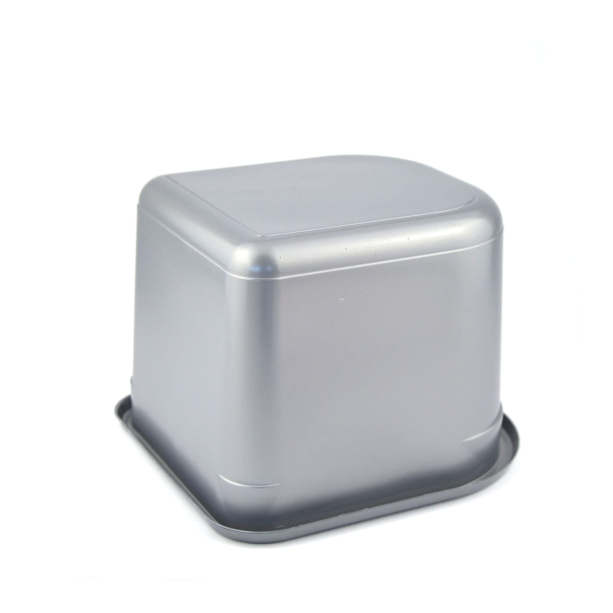 Lot de 25 demi-bac de 2,5 l pour glace grise. Dimensions : 130 x 150 x (H) 120 mm. Bac pour le transport des glaces et des aliments.