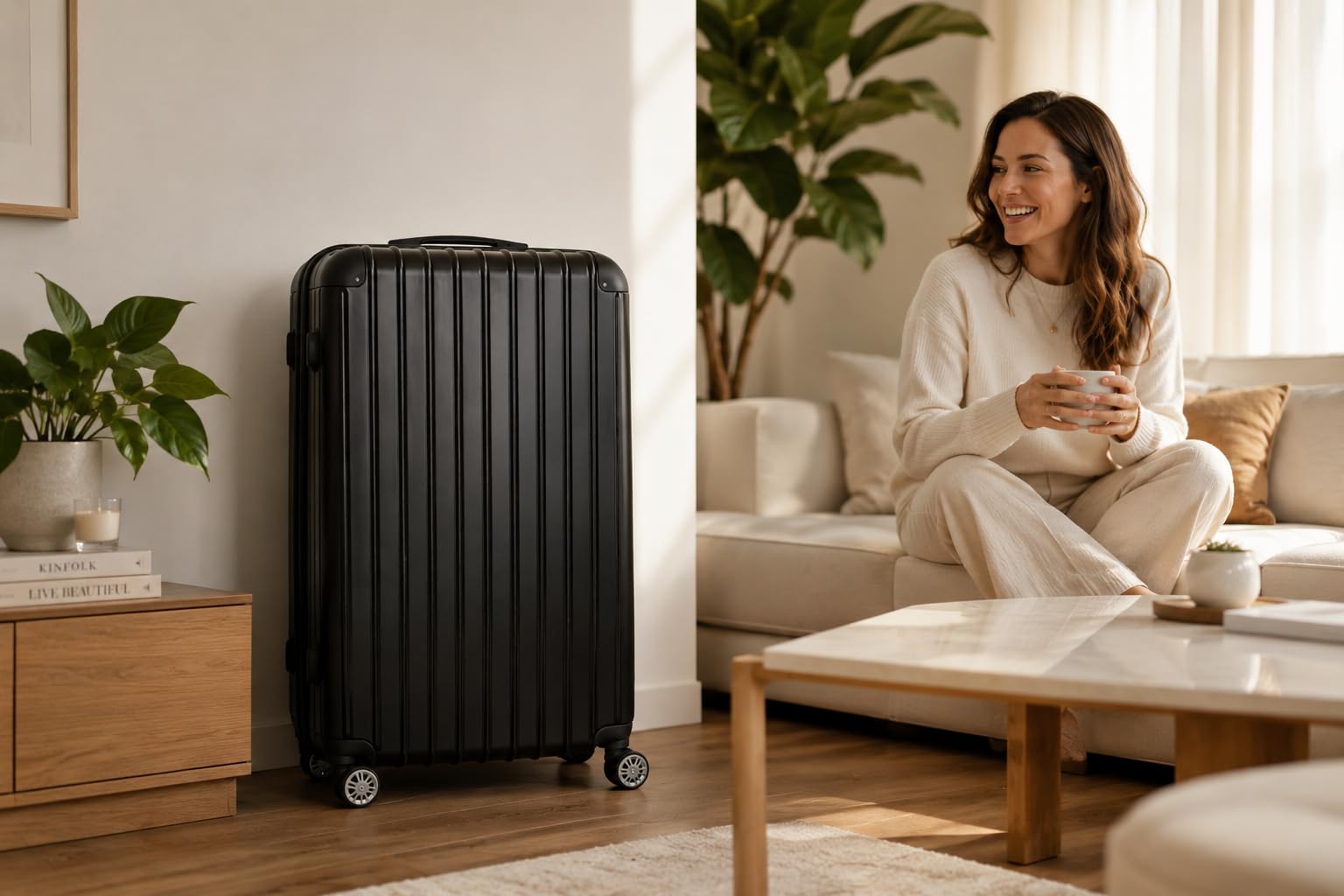 Petite Chambre de Culture Portable Neo V3.0 – Valise de Culture Discrète avec LED Bonsanto, Filtre à Charbon Silencieux, Ventilation Optimisée – Kit Complet avec Terre, Pots (3,2L) & Engrais