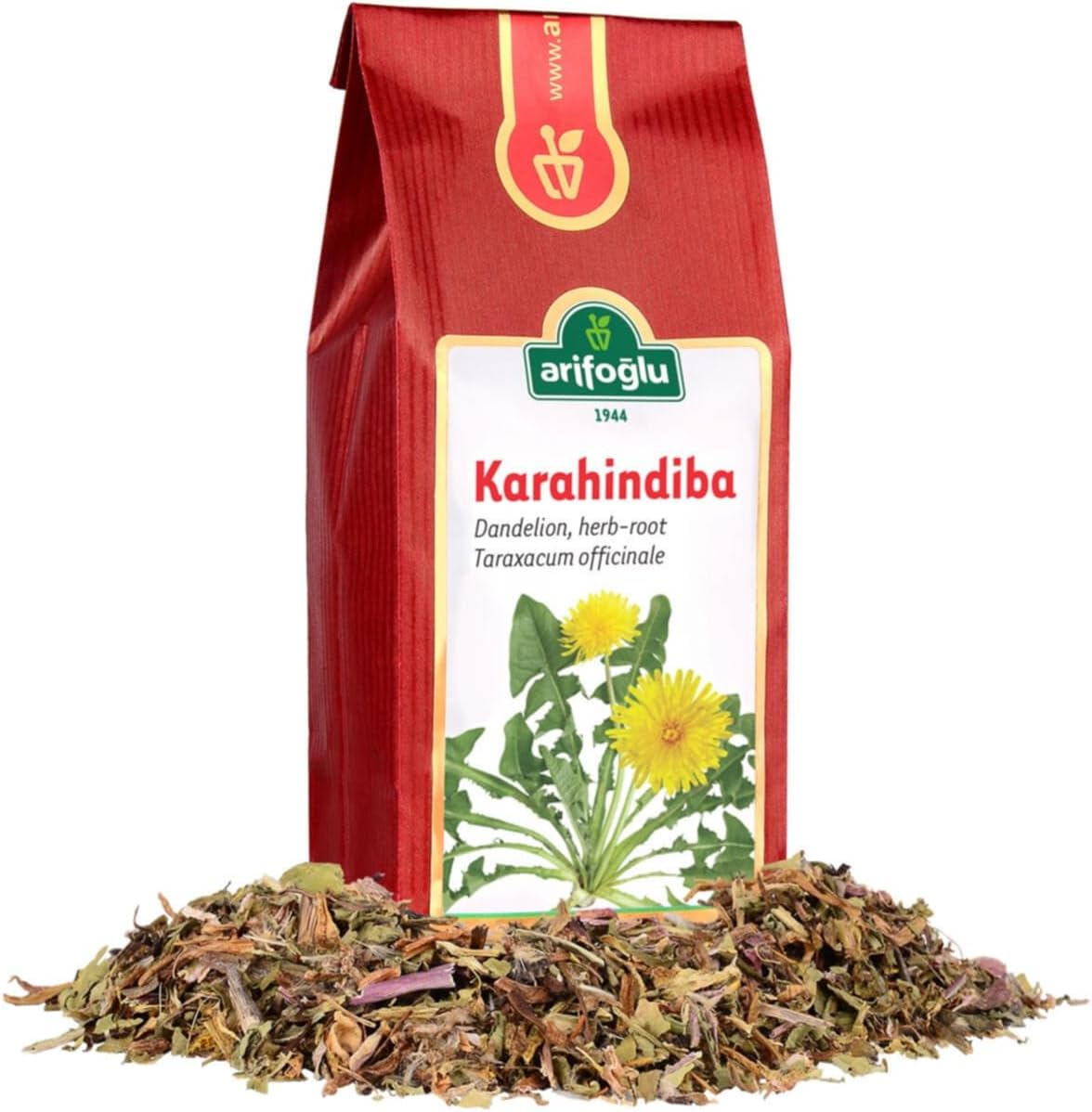 Arifoglu All Natural Dandelion Herb (Karahindiba) Tea 50g - 1.76 Oz X 2 Pack