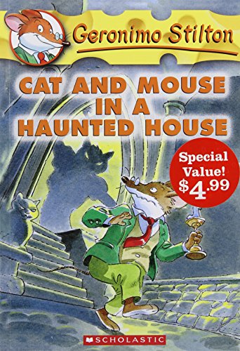 Geronimo Stilton #3: Cat and Mouse in a Haunted... 1443141194 Book Cover