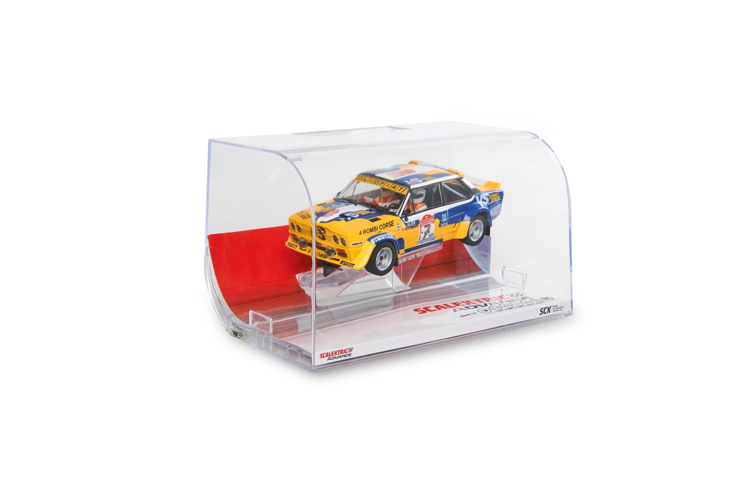 SCALEXTRIC - Coche de Carreras Advance - Coche Slot Escala 1:32 (Abarth 131 - M. Alen)