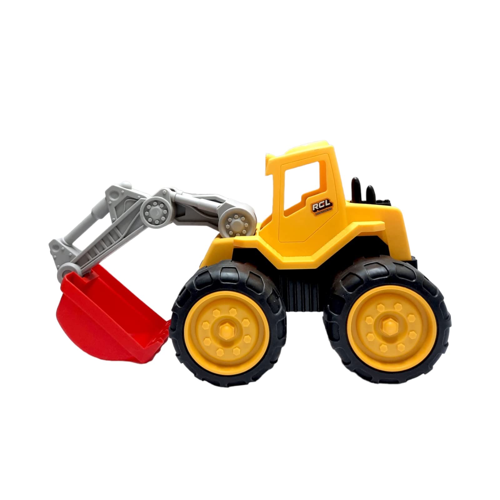 PARTY TIME - 1-Piece Excavator Toy Truck Four-wheel Sliding On Excavator Tractor Toy Car for Boys (Non-Electric)