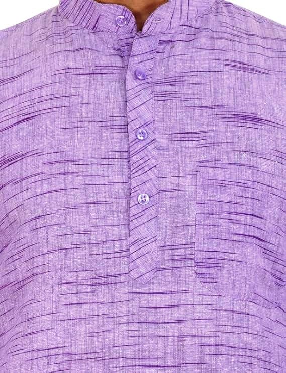 Image of Men's Khadie Cotton Relaxed Straight Kurta