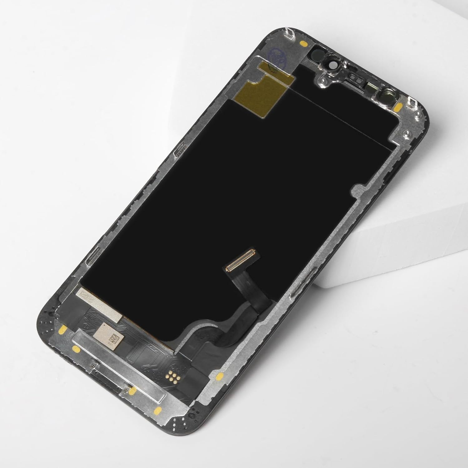 OLED Screen Replacement for iPhone 12 Mini 5.4" Display Assembly Touch Digitizer Compatible with A2399 A2176 A2398 A2400 with Repair Tools[Hard OLED,Not TFT]