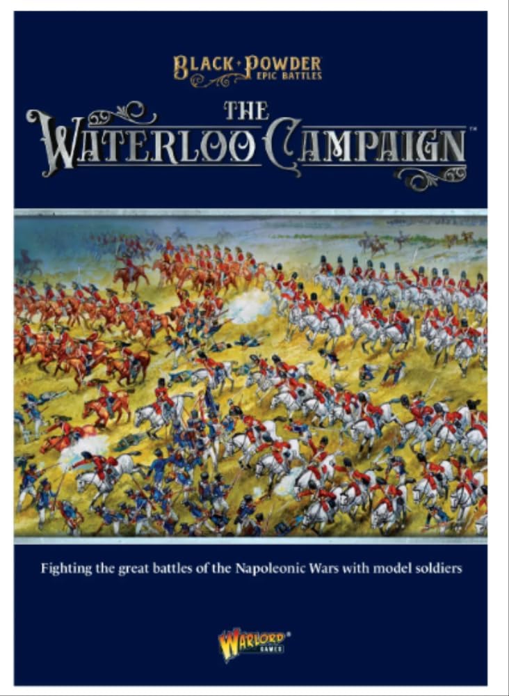 Warlord Games Wargames Delivered Black Powder Epic Battles Waterloo: Wellington's British Army War Game - Role Playing Board Games for Adults, 19th Century Strategic Wargaming Tabletop Military