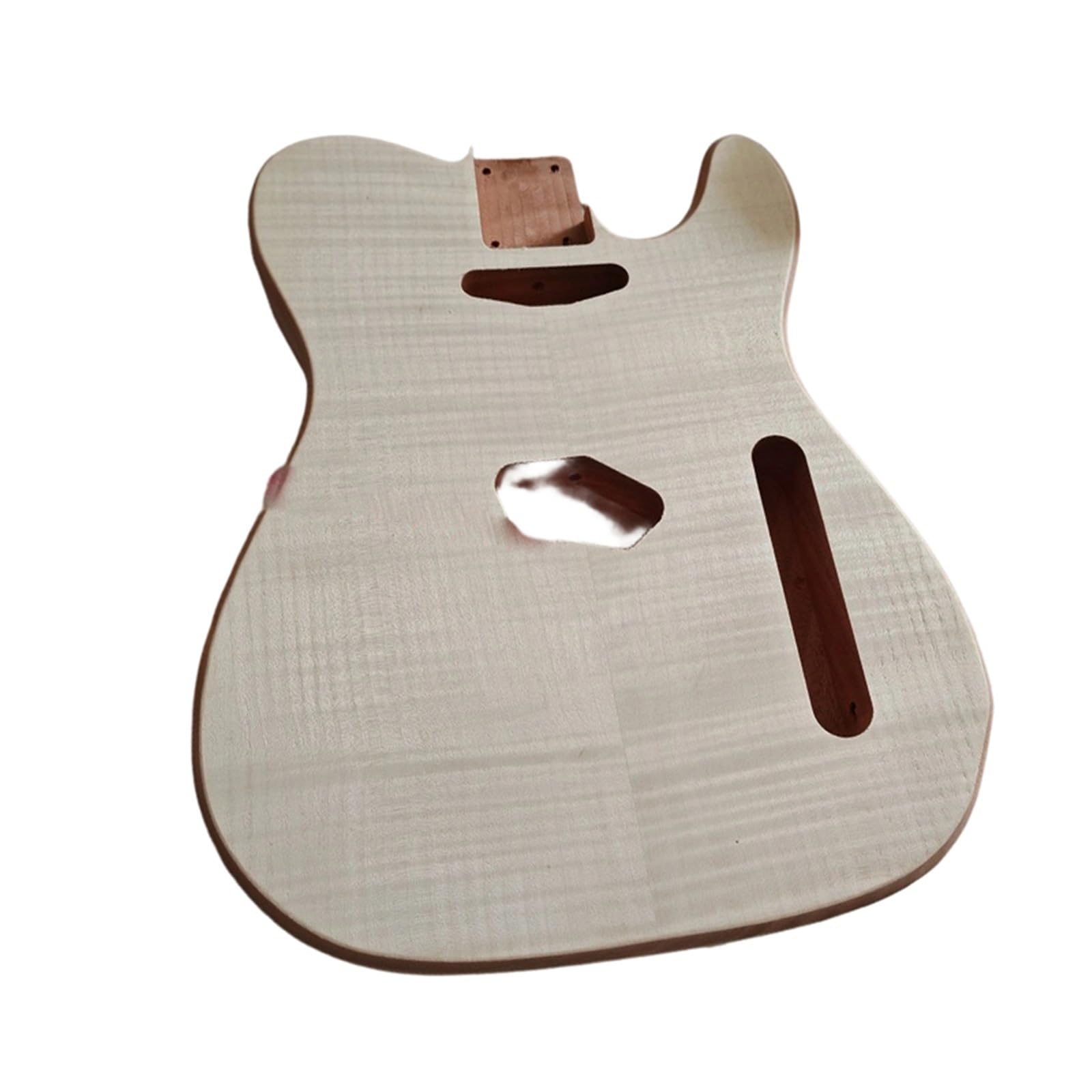 Zestaw Gitarowy 22 Progowa Gitara Elektryczna Z Korpusem Litego Mahoniu I Fornirem Tiger Stripe