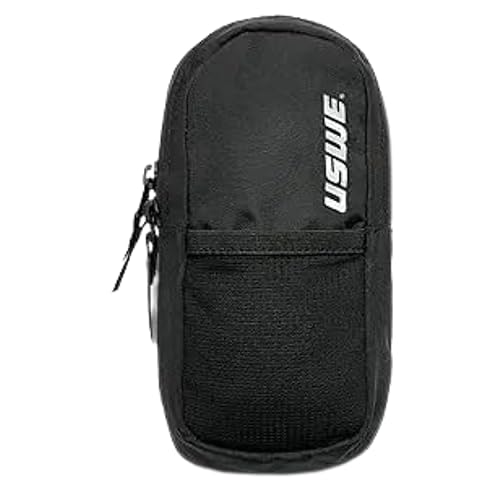 USWE Phone Pocket for The NDM 2 Harness, Compatible with USWE Backpacks & Hydration Packs, Fits Size Phone 6.9 x 3.8 inches, Black