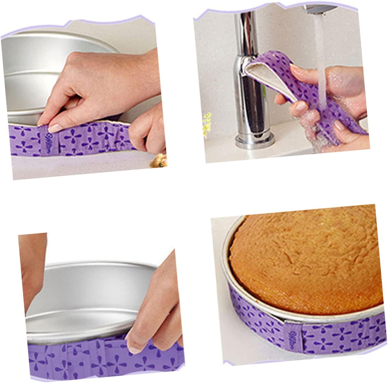 Thick Cake Strip for Baking Absorbent Baking Pan Dampen Tape Level Cake Tool
