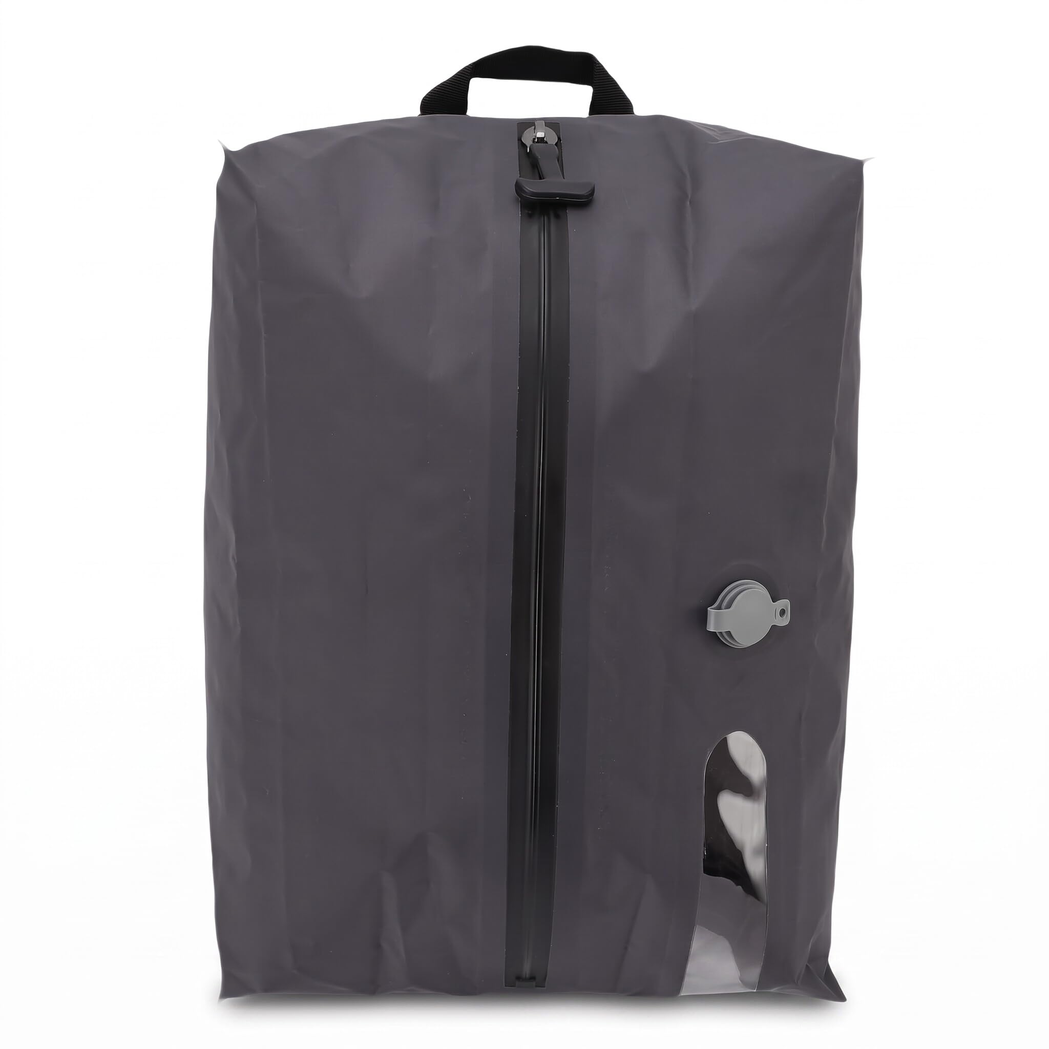 Vacuum Sealed Compression Bags 16L 70D TPU, wiederverwendbare Travel Space Saver für Koffer Rucksäcke, Wasserdicht Lagerung Taschen für Kleidung, Camping, Kreuzfahrt (GRAY)
