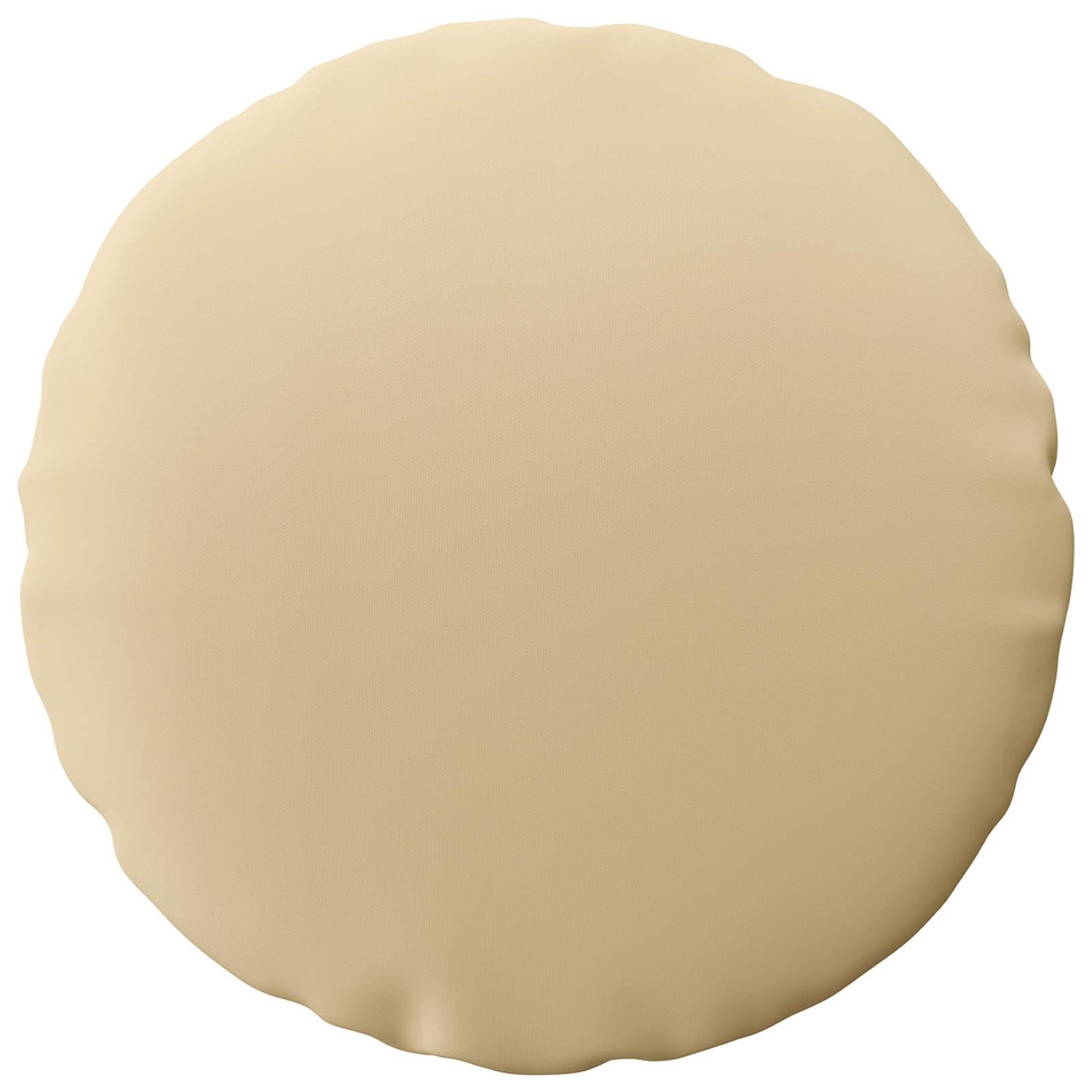 Federa per cuscino rotonda, 6 pezzi, 60 cm, in poliestere