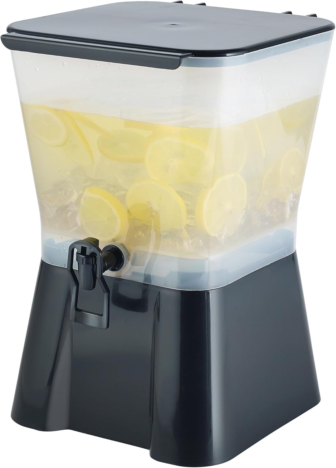 Winco Square 3 Gallon Beverage Dispenser