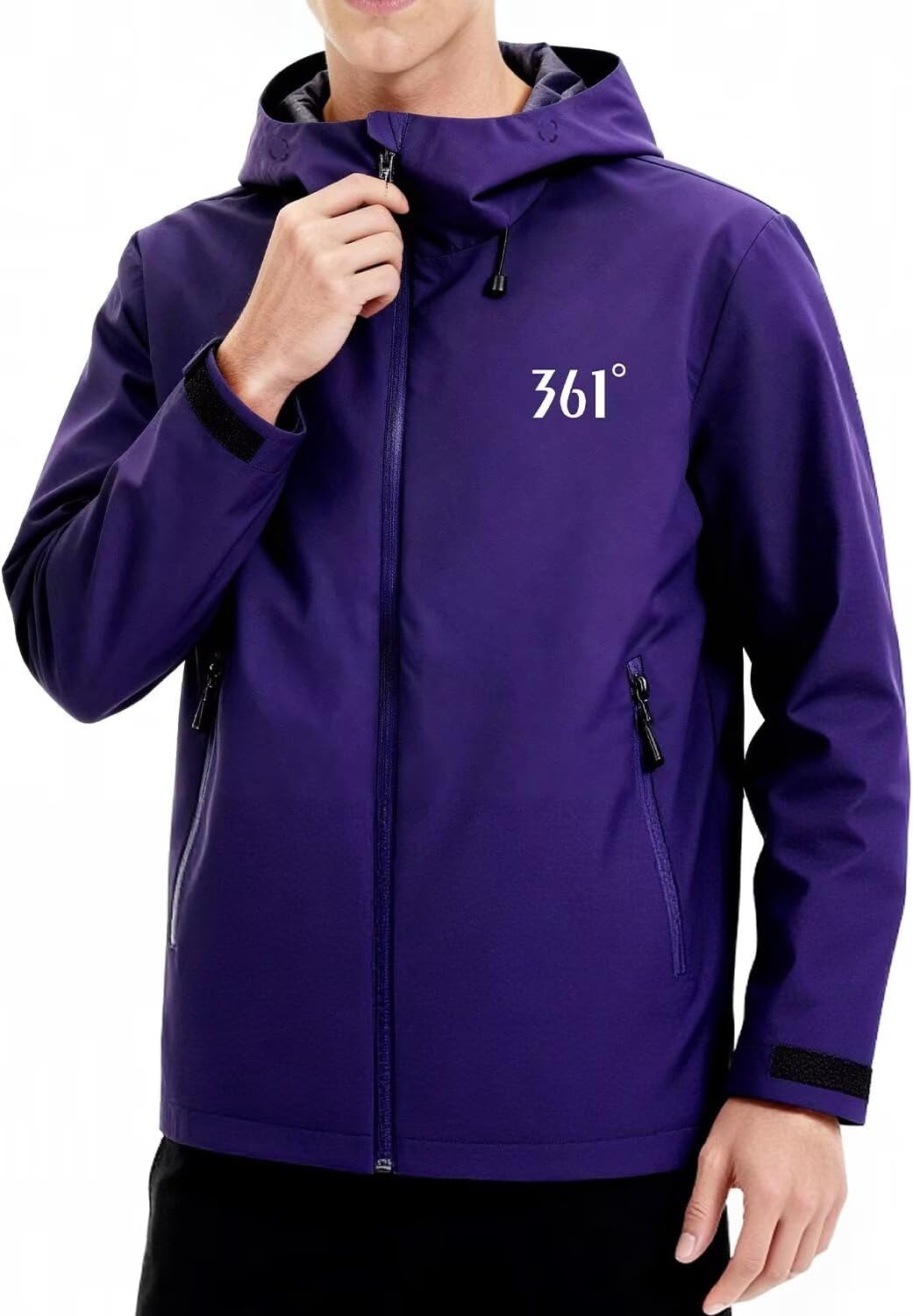 361° Waterproof Jackets for Men running Jacket for Women Rain Coat Lightweight,Windbreaker Hiking Jacket for Cycling