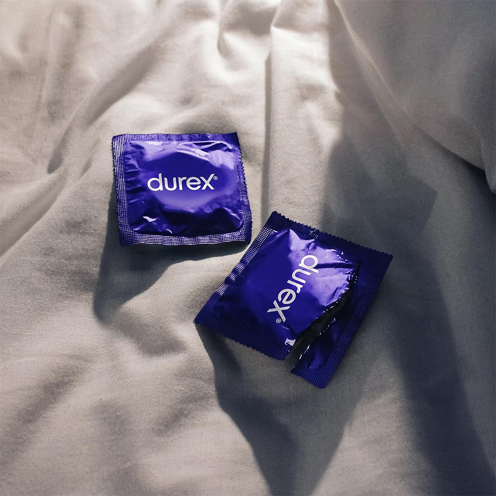 Durex Preservativi Lunga Durata, Preservativi Ritardanti per Lui, 100 preservativi, 10 Confezioni da 10 Profilattici
