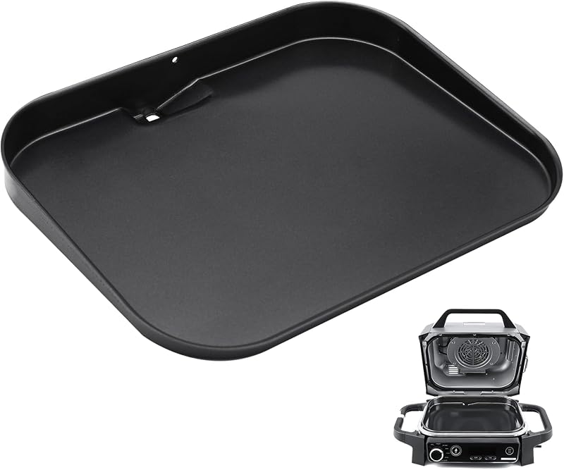 OG701 Inserto de placa para parrillas Ninja Woodfire para exteriores Serie OG700 | Sartén antiadherente Premium para accesorios de parrilla Ninja XSKGRDPLT Woodfire OG701