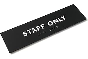 ADA Staff Only Sign Professional Door Sign