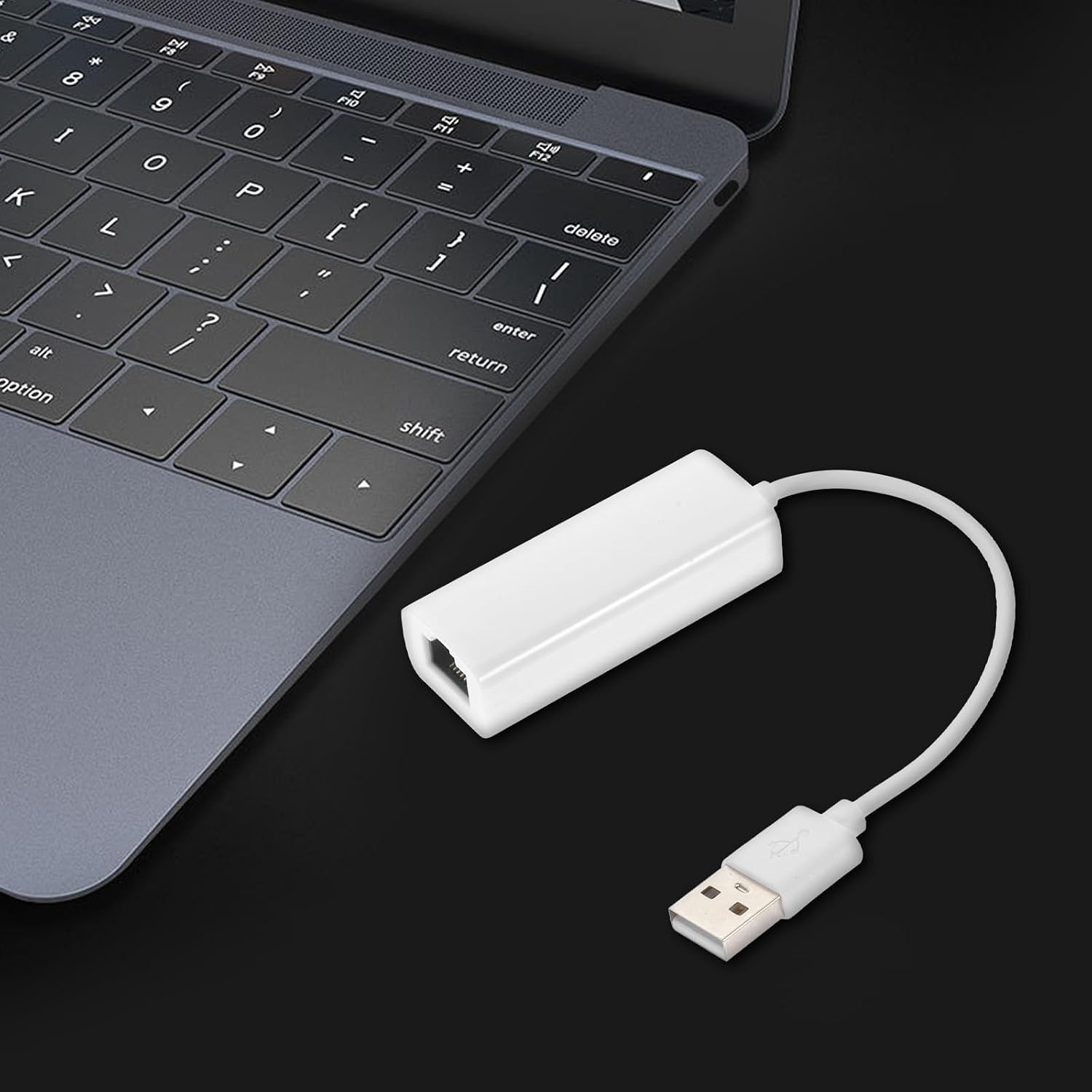 USB 10/100mbps Gigabit Ethernet Rj-45 Network Converter Adapter ABS