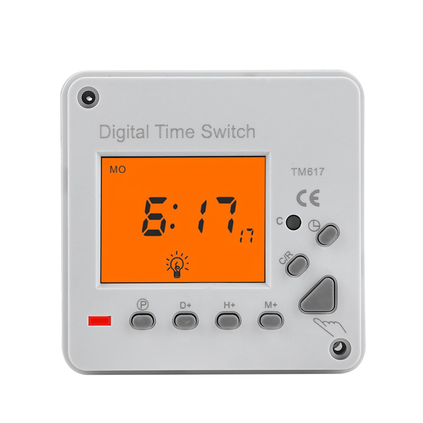 Digitaler, Langlebiger, Programmierbarer Elektrischer Timer mit Hintergrundbeleuchtung für Haushaltsgeräte (220VAC TM617-2)