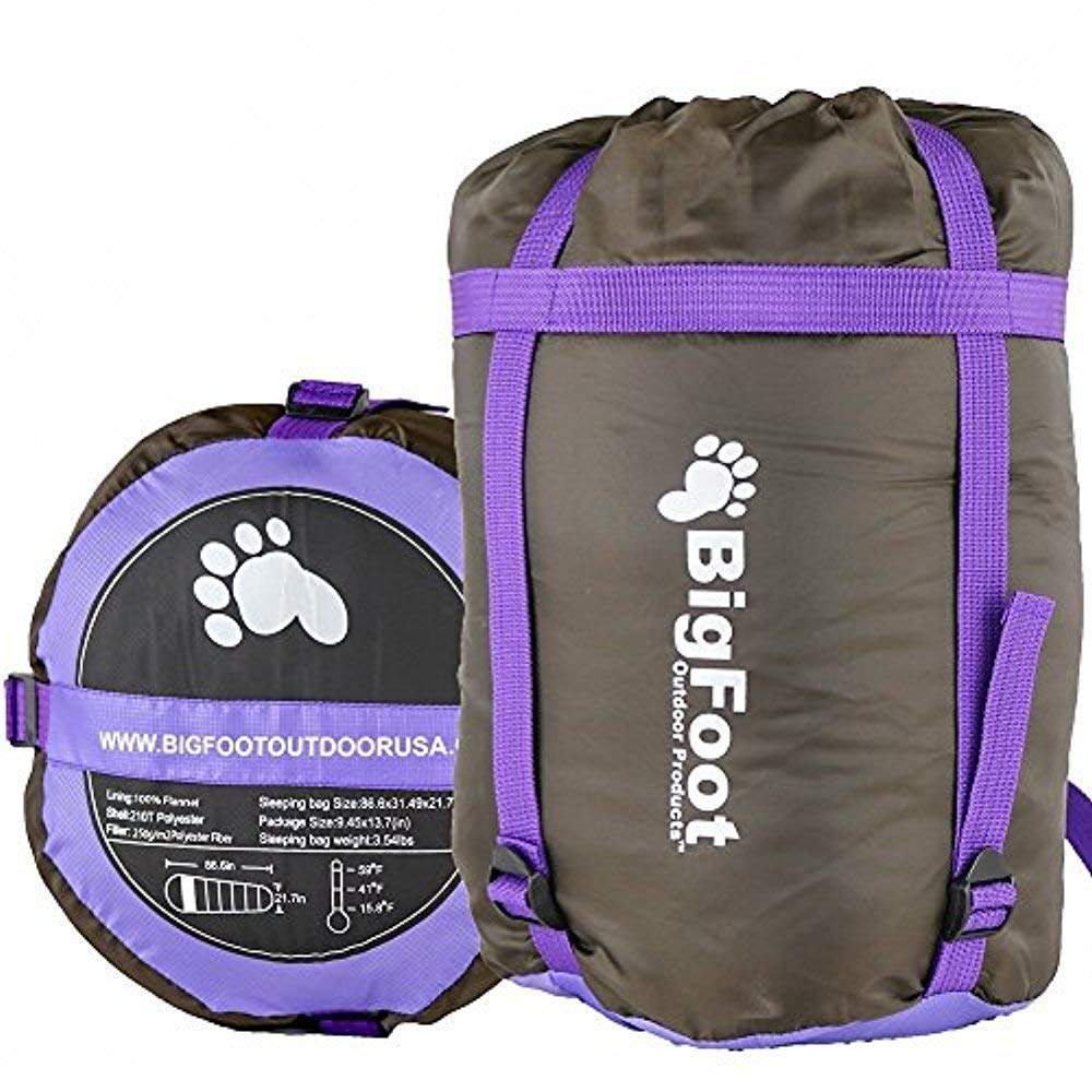 bigfoot sleeping bag