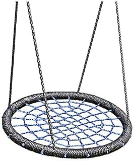 Ffshop Columpio Plegable Spider Web Bird Nest Cuerda de Nylon Segura y Duradera Silla Mecedora Desmontable Hamaca Ajustable Accesorios para Asientos en Interiores y Exteriores Oscilación Ajustable