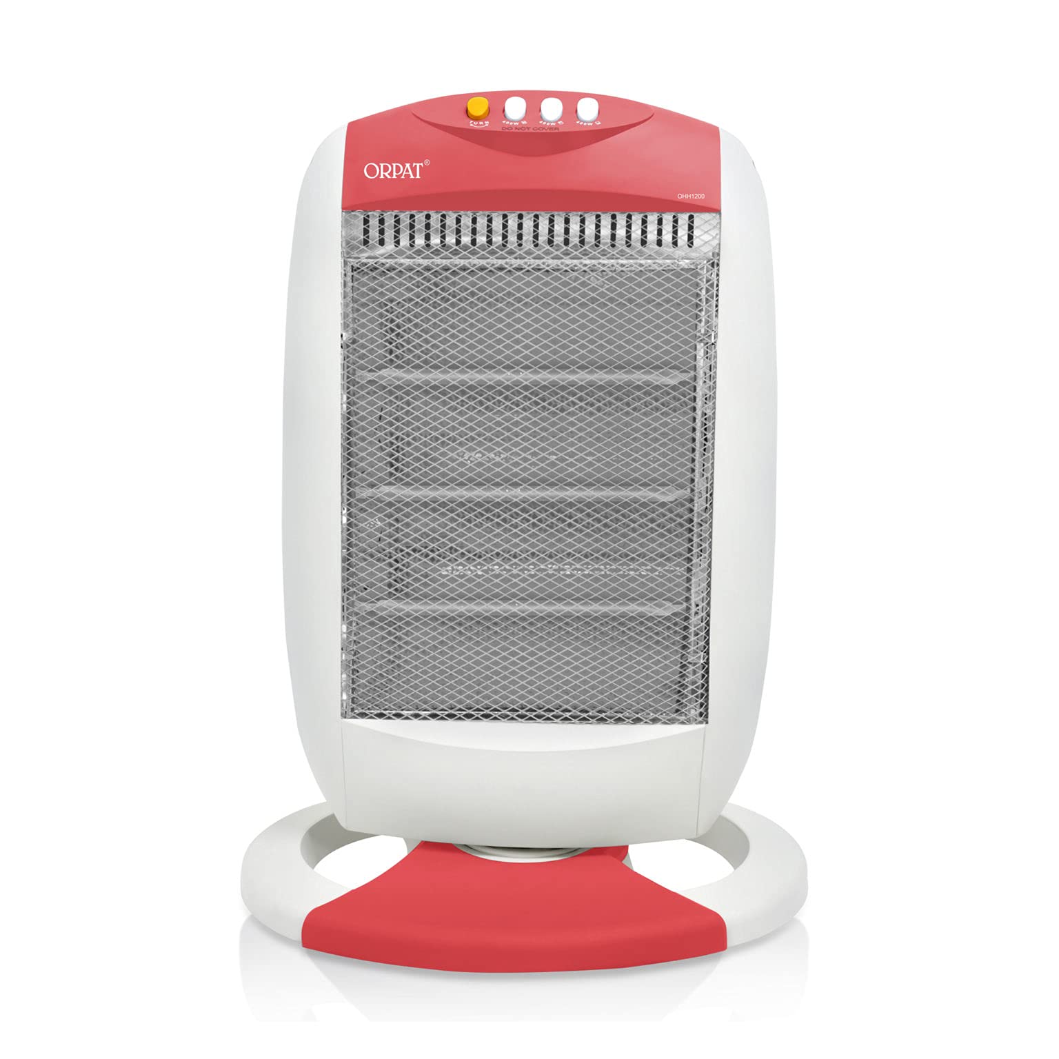 Orpat Climate Control Halogen Heater OHH-1200400W/800W/1200W - Cherry Red :  Amazon.in: Home u0026 Kitchen