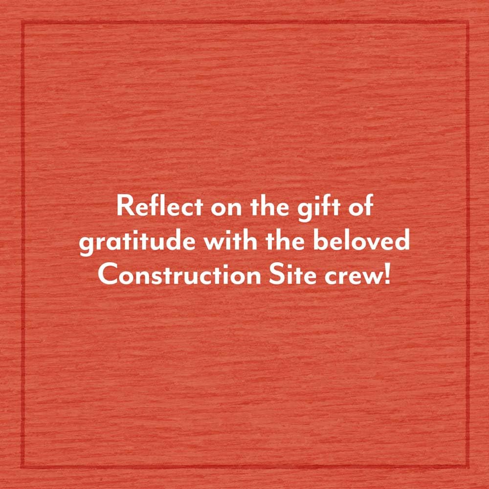 Construction Site A Thankful Night: A Thanksgiving Lift-the-Flap Book (Goodnight Construction Site)