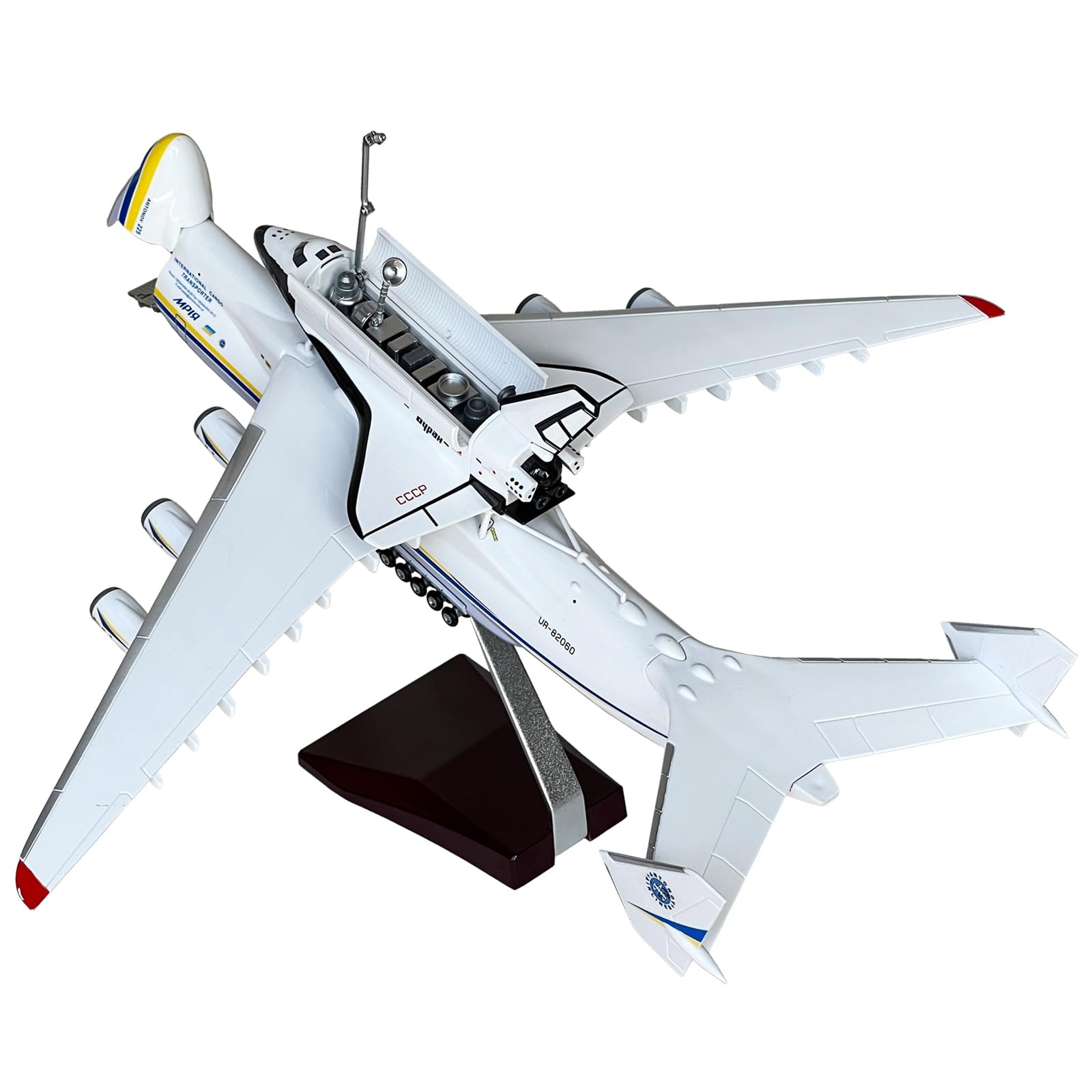 航空機モデルキット5点セット　A22 Amazon | Mahfisj 1:200スケール AN225 模型飛行機、開閉可能な