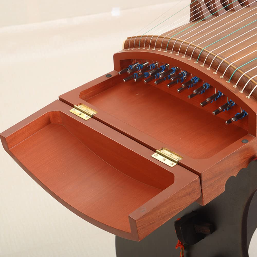 YXSH Guzheng gra z czystego litego drewna Guzheng mahoń palisander Performance Sumu Guqin