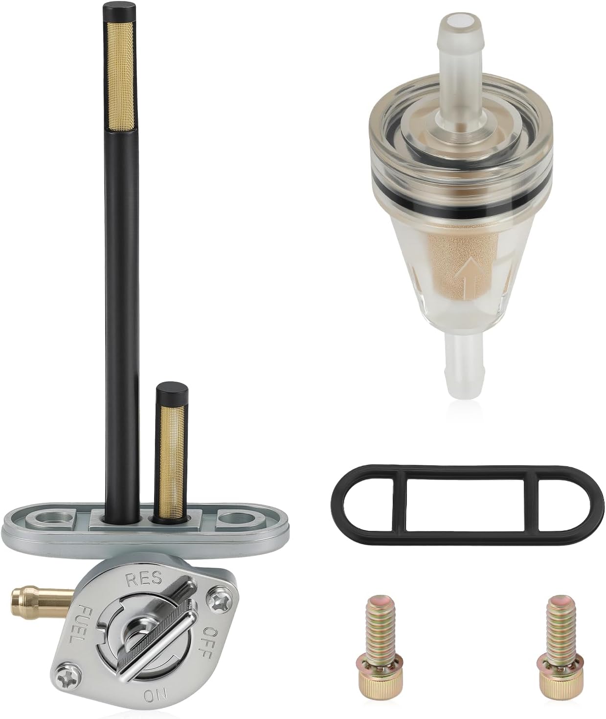 JAVIK Aluminum Fuel Valve Petcock For Polaris Scrambler Big Boss 500 Magnum 425 1995-2001 O.E.M# 7052190