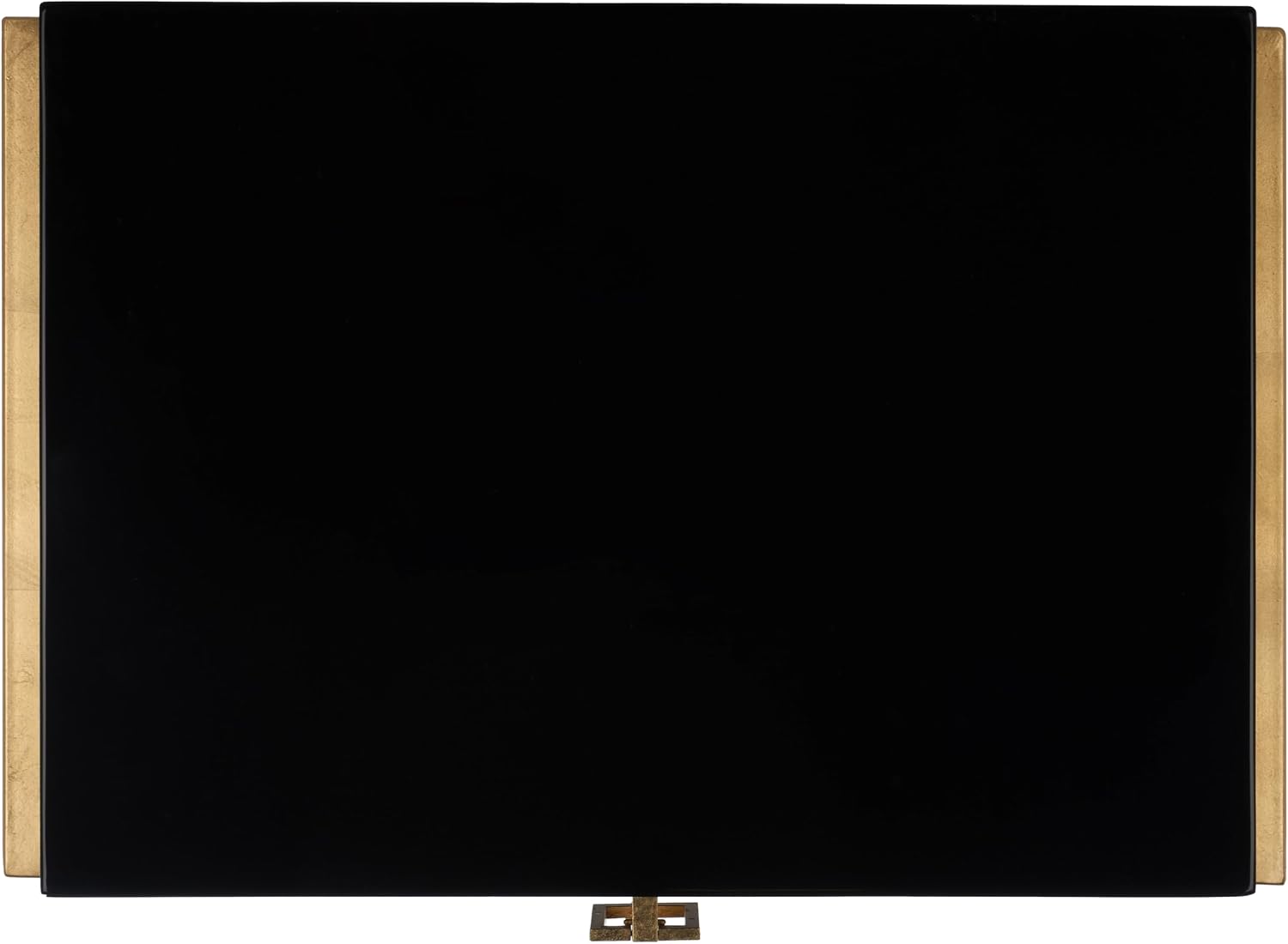 Safavieh Couture Collection Abele Black Lacquer Side Table
