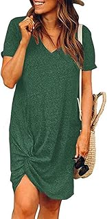 Locryz Women Short Sleeve Dresses