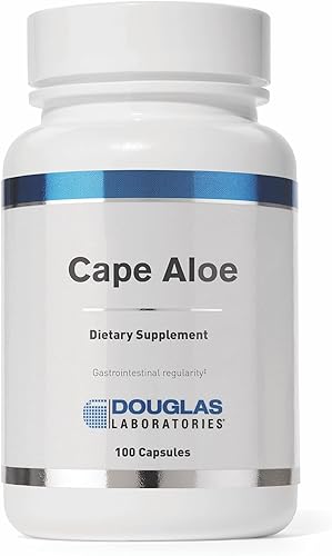Douglas Laboratories Cape Aloe Apoya la regularidad intestinal y la función gastrointestinal* 100 cápsulas