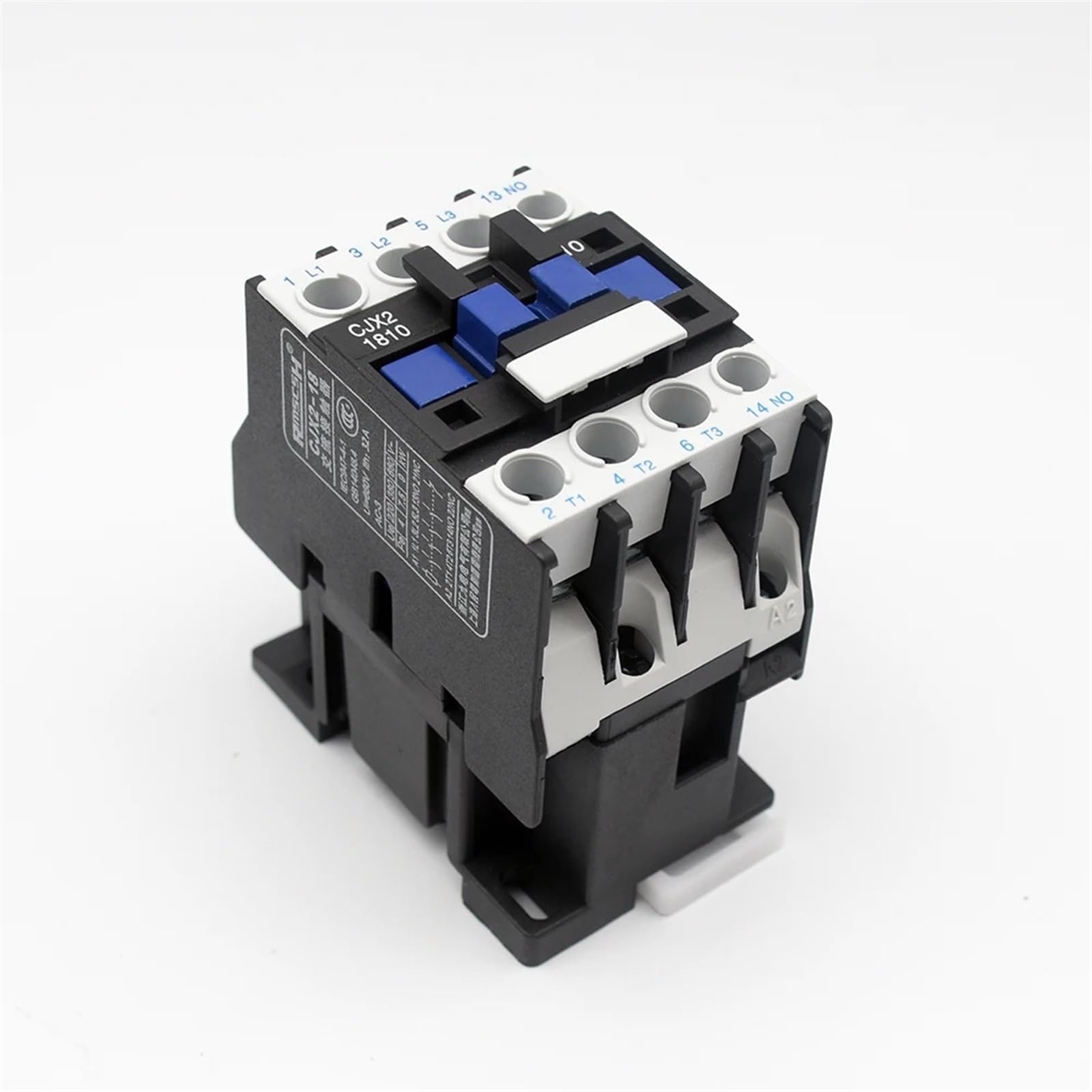 COSZWQDP AC contactor 18A 3P+1NO/1NC Rail Installation lc1d CJX2-1810 1 Normally Open Contact / CJX2-1801 Closed(CJX2-1810 24V)