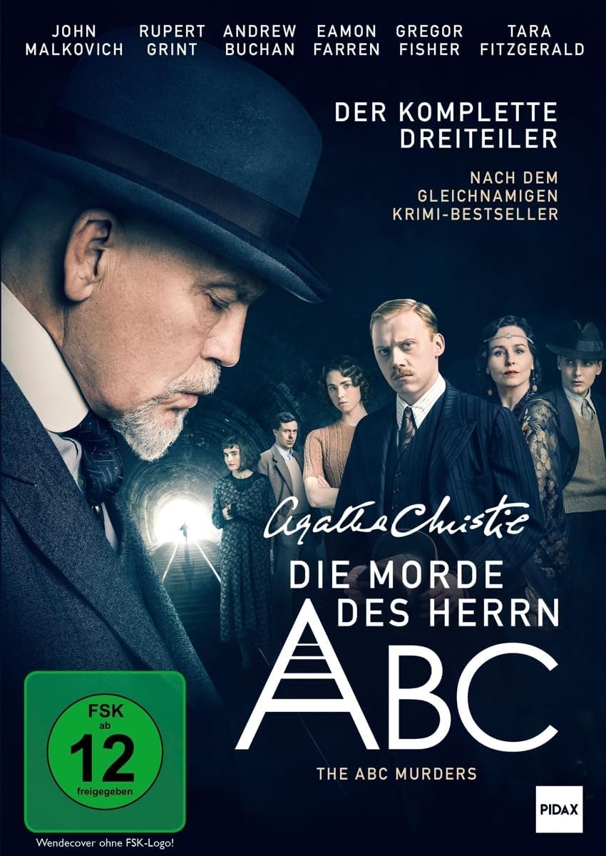 DVD Agatha Christie: Los asesinatos del ABC con John Malkovich