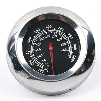 BIG BOOM Thermometer Smoker Grill Temperature Gauge 76mm Cooking Outdoor Practical