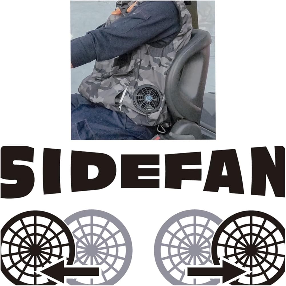 未使用新品Air Revolution 空調服セットL バッテリー、ファン2個付 Amazon.co.jp: Air Revolution 空調ベスト ベスト・バッテリー