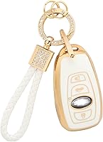 Vista 14 de PIFOOG Funda para llavero Mitsubishi, accesorios Outlander Lancer Mirage, carcasa protectora para llaves de coche, cubierta completa, llavero